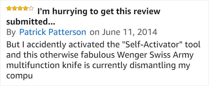 People Can&#8217;t Stop Trolling This $9000 Swiss Army Knife On Amazon, And Here Are 46 Of The Funniest Reviews
