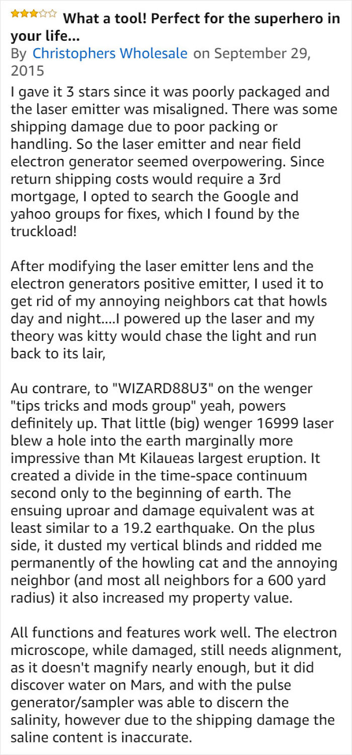 People Can&#8217;t Stop Trolling This $9000 Swiss Army Knife On Amazon, And Here Are 46 Of The Funniest Reviews