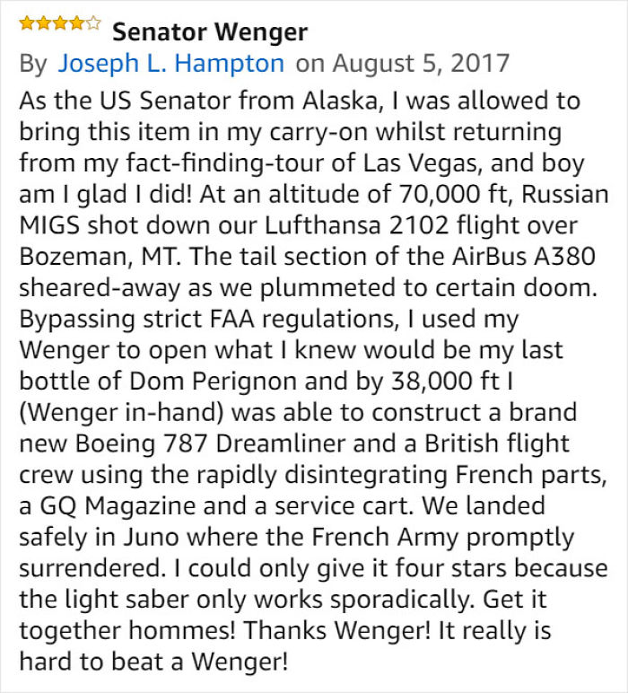 People Can&#8217;t Stop Trolling This $9000 Swiss Army Knife On Amazon, And Here Are 46 Of The Funniest Reviews
