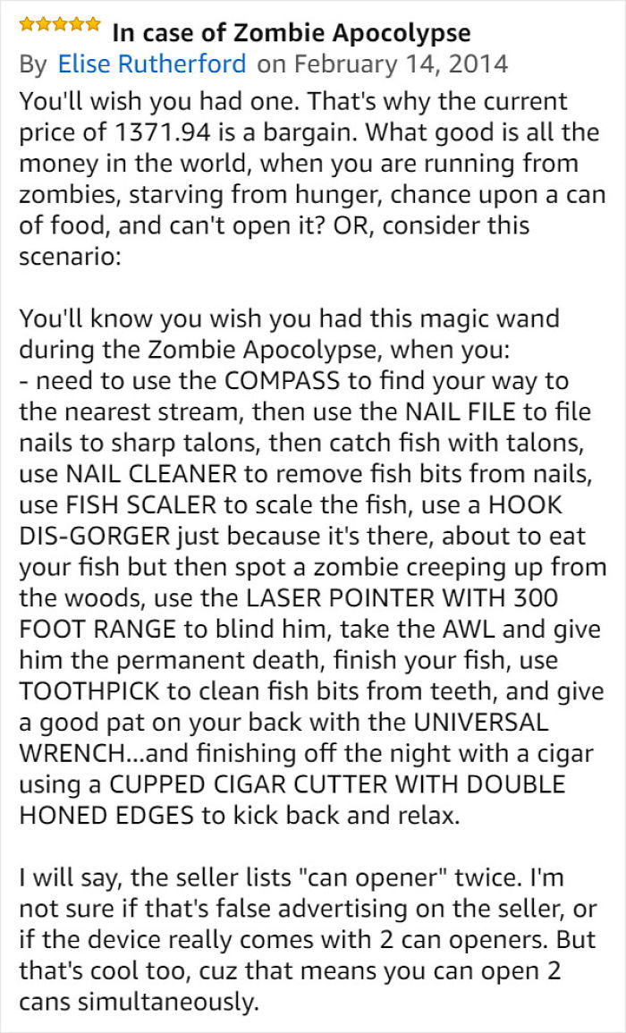 People Can&#8217;t Stop Trolling This $9000 Swiss Army Knife On Amazon, And Here Are 46 Of The Funniest Reviews