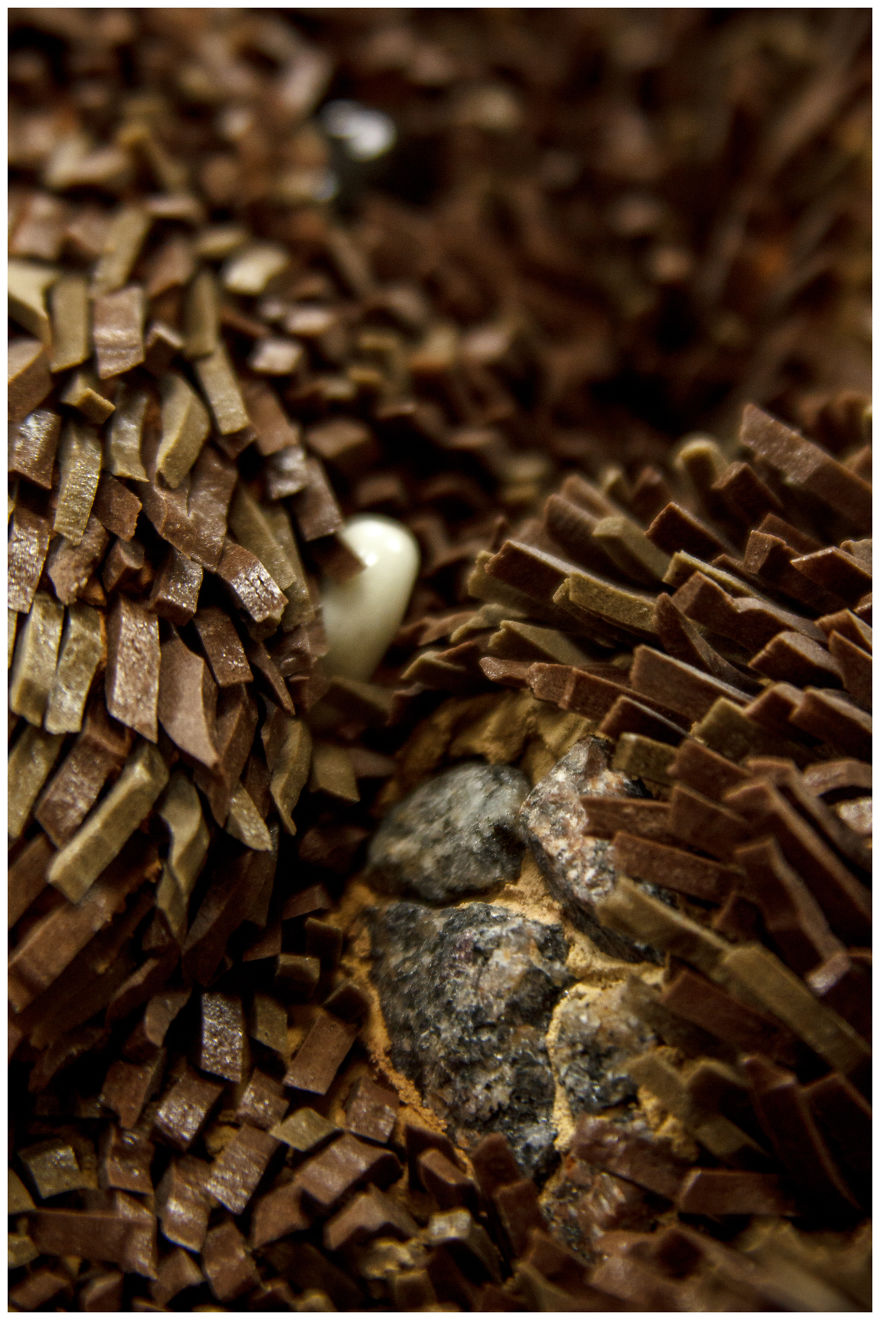 I Created A Mammoth From Smalt-Ceramics, Crushed Stone, And Wood