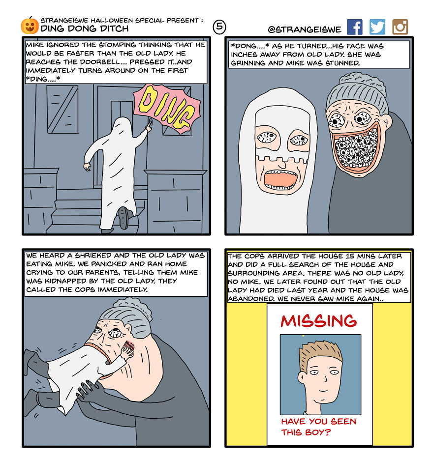 I Turn People&#8217;s Creepy Stories Into Comics