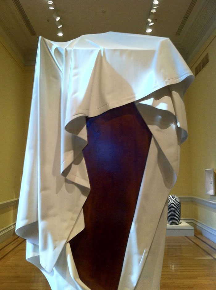 People Were Confused Why This Clock In A Museum Was Covered With A Sheet But Then They Read The Plaque People Were Confused Why This Clock In A Museum Was Covered With A Sheet But Then They Read The Plaque