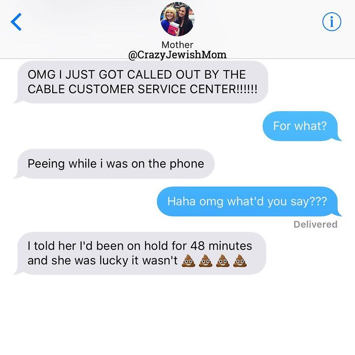 Daughter Posts Brutally Honest Texts That She Receives From Her Crazy Jewish Mother, And It’s Hilarious Daughter Posts Brutally Honest Texts That She Receives From Her Crazy Jewish Mother, And It’s Hilarious
