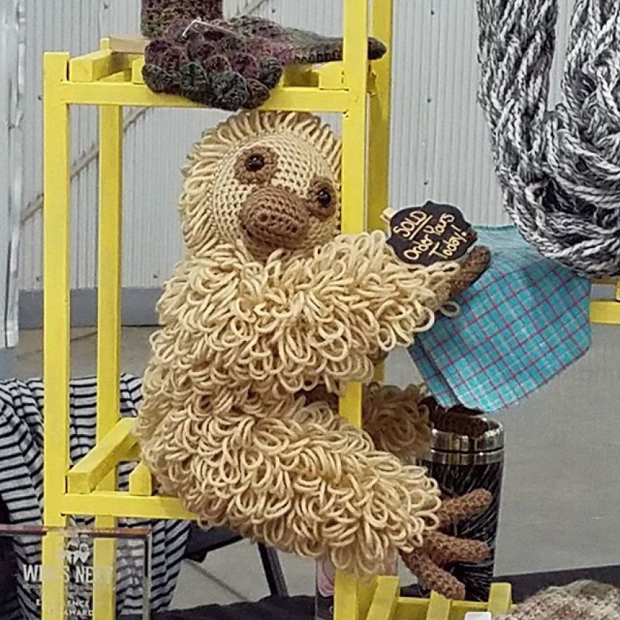 Bosco The Yarn Sloth Is Taking The World By Storm And You Can Add To His Journey Bosco The Yarn Sloth Is Taking The World By Storm And You Can Add To His Journey
