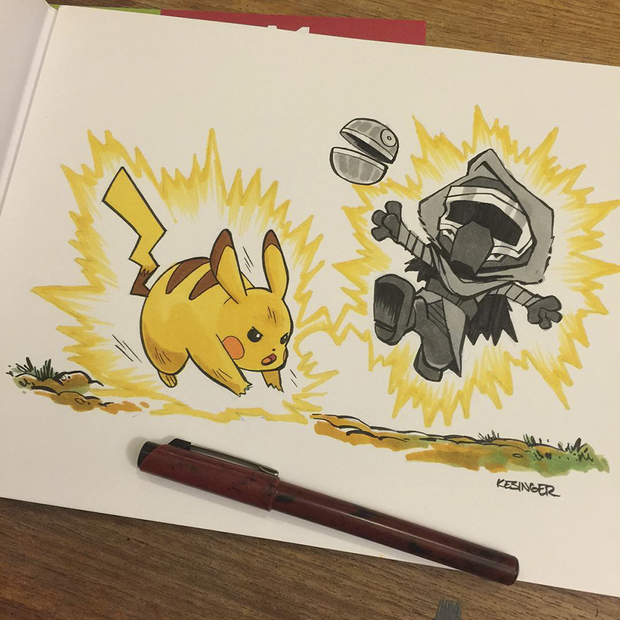 Disney Illustrator Combines Star Wars And Calvin &#038; Hobbes, And The Result Is Adorable