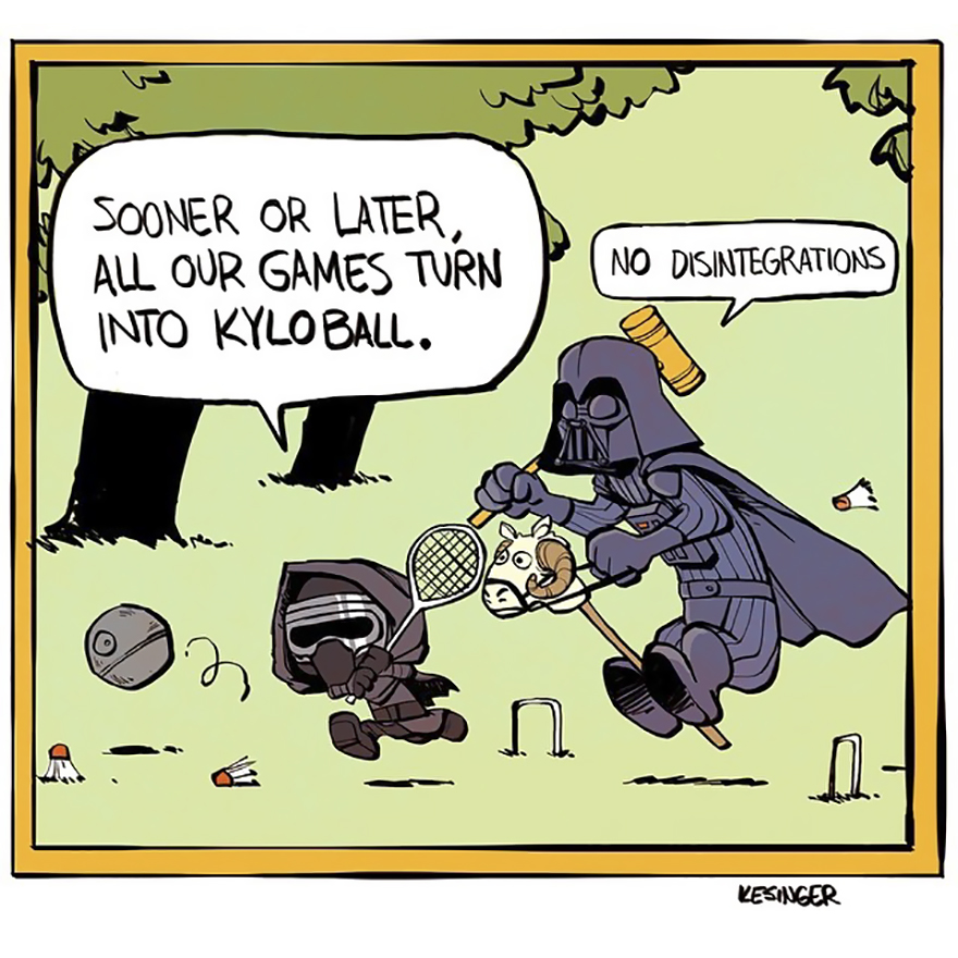 Disney Illustrator Combines Star Wars And Calvin &#038; Hobbes, And The Result Is Adorable