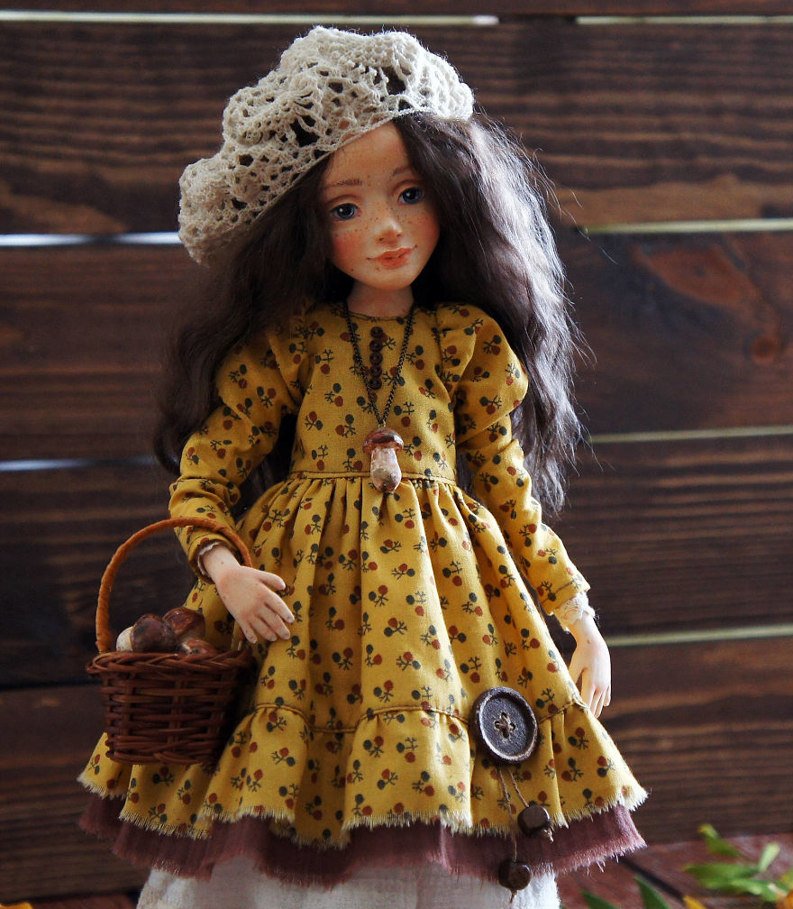 I Create One-Of-A-Kind Art Dolls Entirely From Scratch