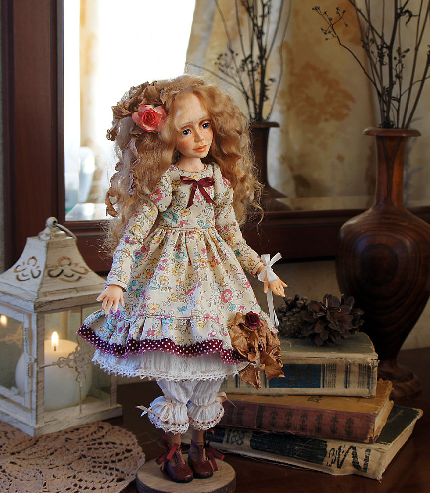 I Create One-Of-A-Kind Art Dolls Entirely From Scratch