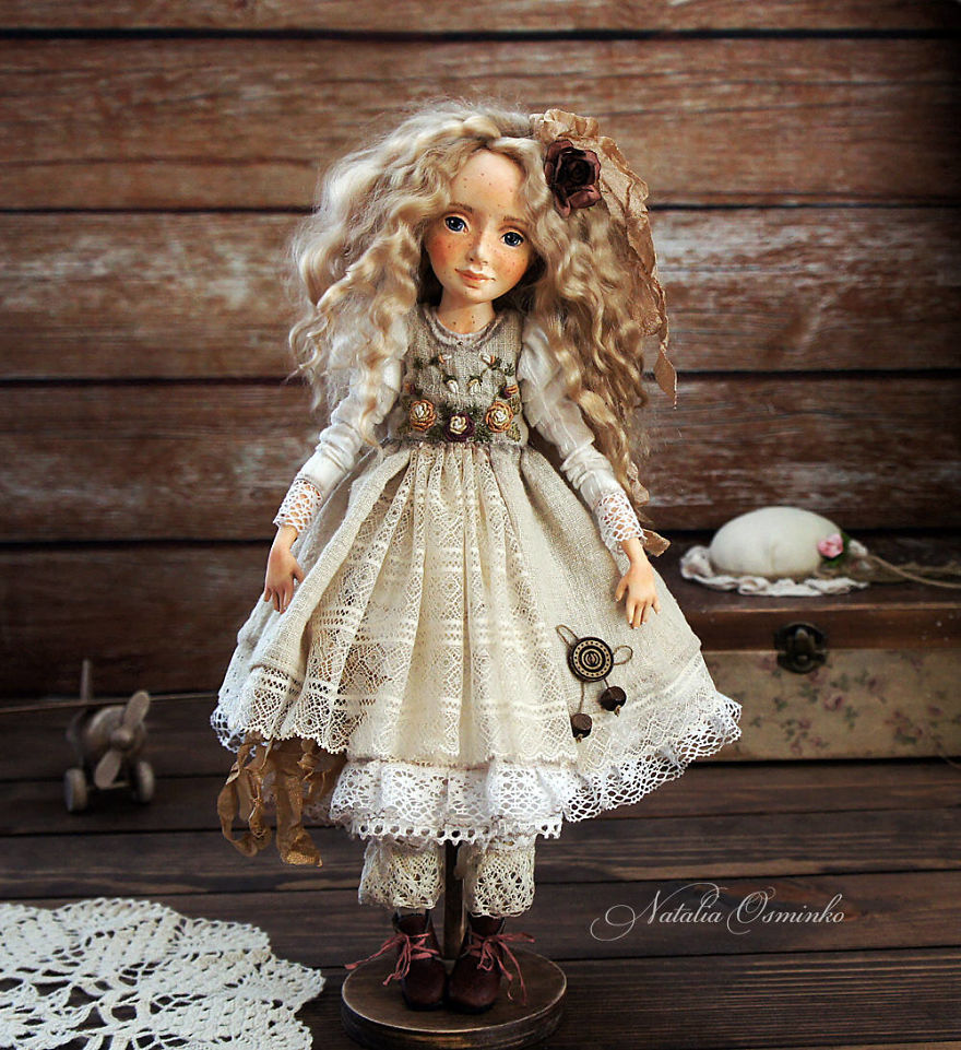 I Create One-Of-A-Kind Art Dolls Entirely From Scratch