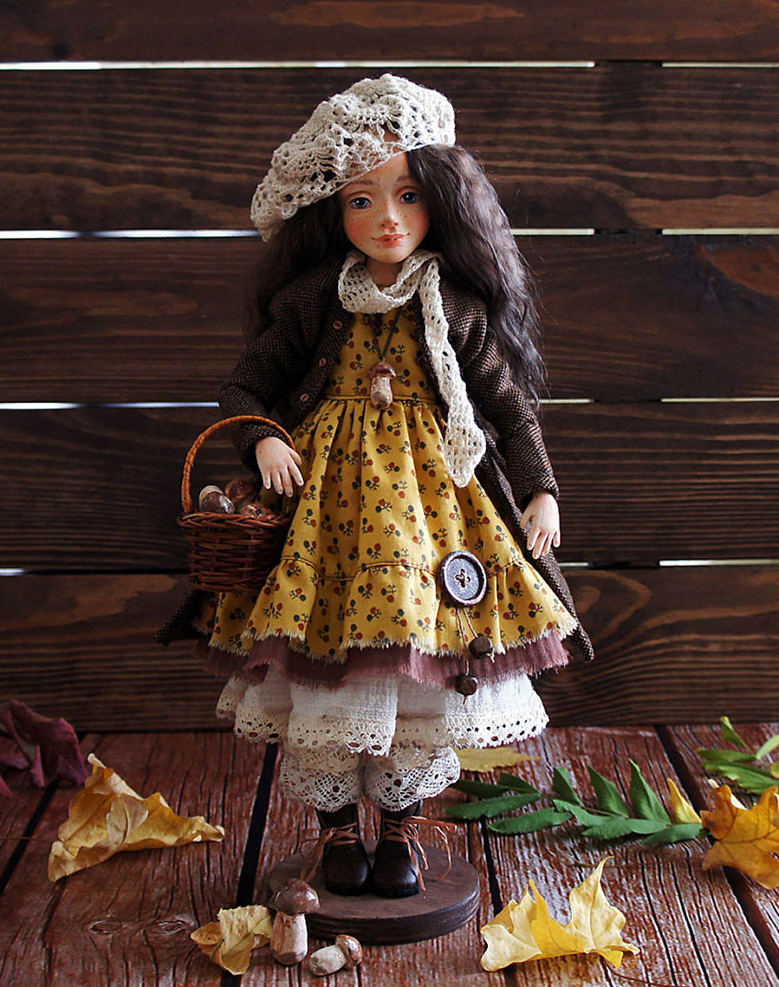 I Create One-Of-A-Kind Art Dolls Entirely From Scratch