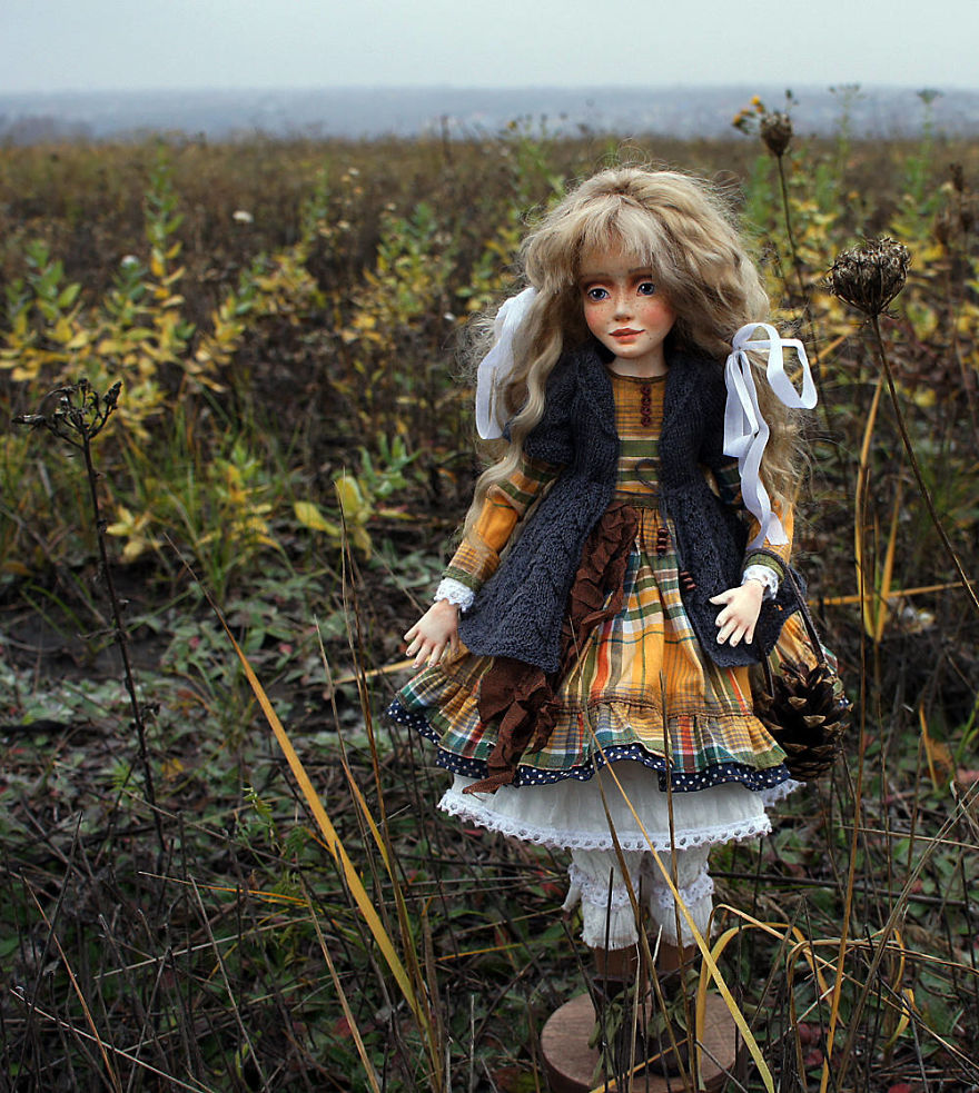 I Create One-Of-A-Kind Art Dolls Entirely From Scratch