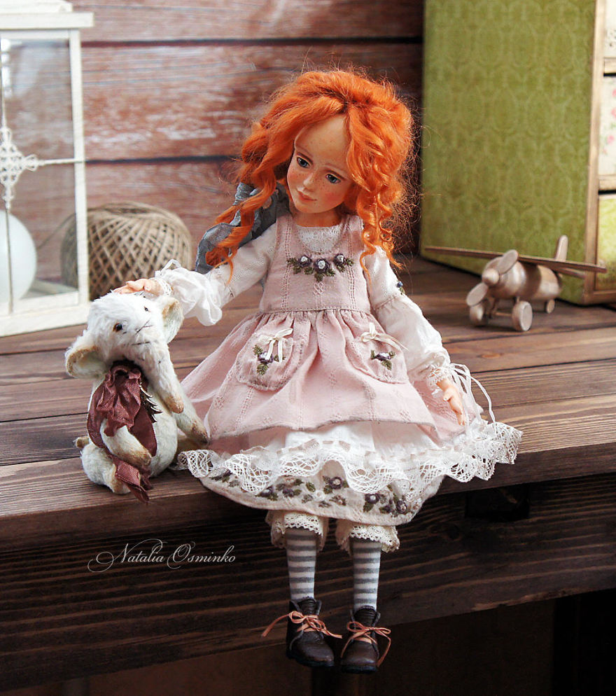 I Create One-Of-A-Kind Art Dolls Entirely From Scratch