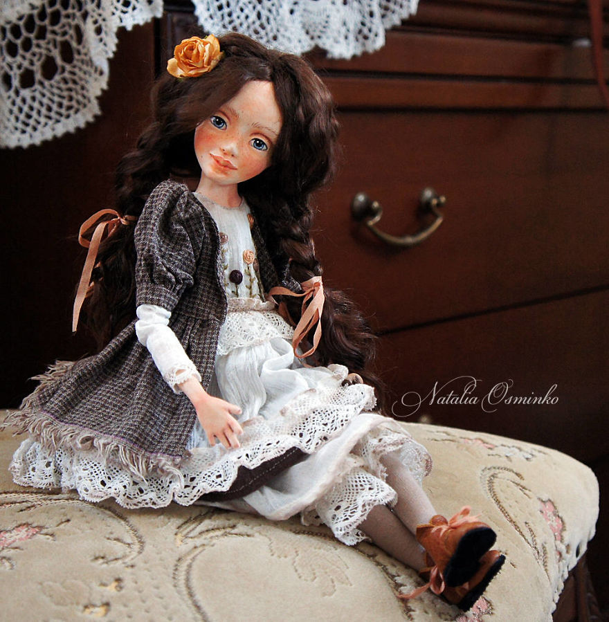 I Create One-Of-A-Kind Art Dolls Entirely From Scratch