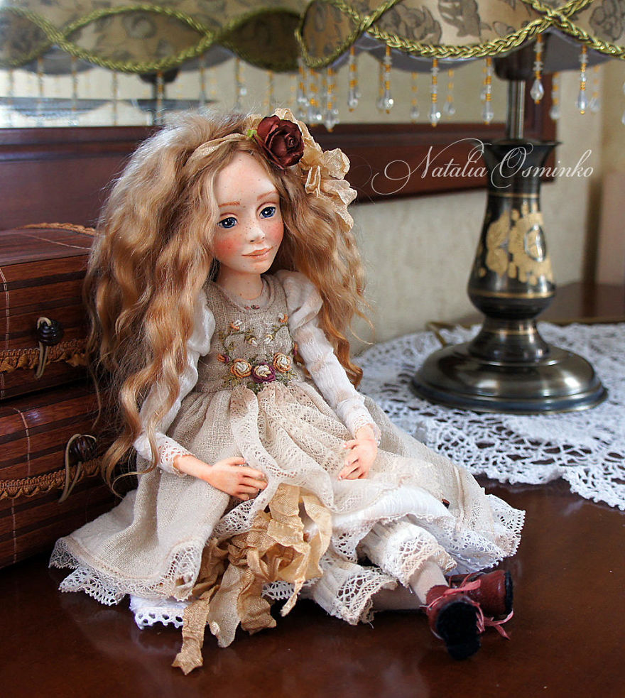I Create One-Of-A-Kind Art Dolls Entirely From Scratch