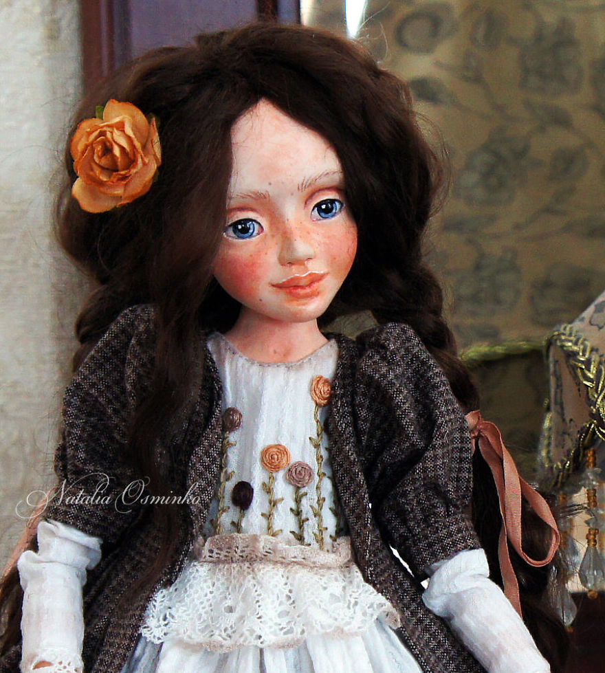 I Create One-Of-A-Kind Art Dolls Entirely From Scratch