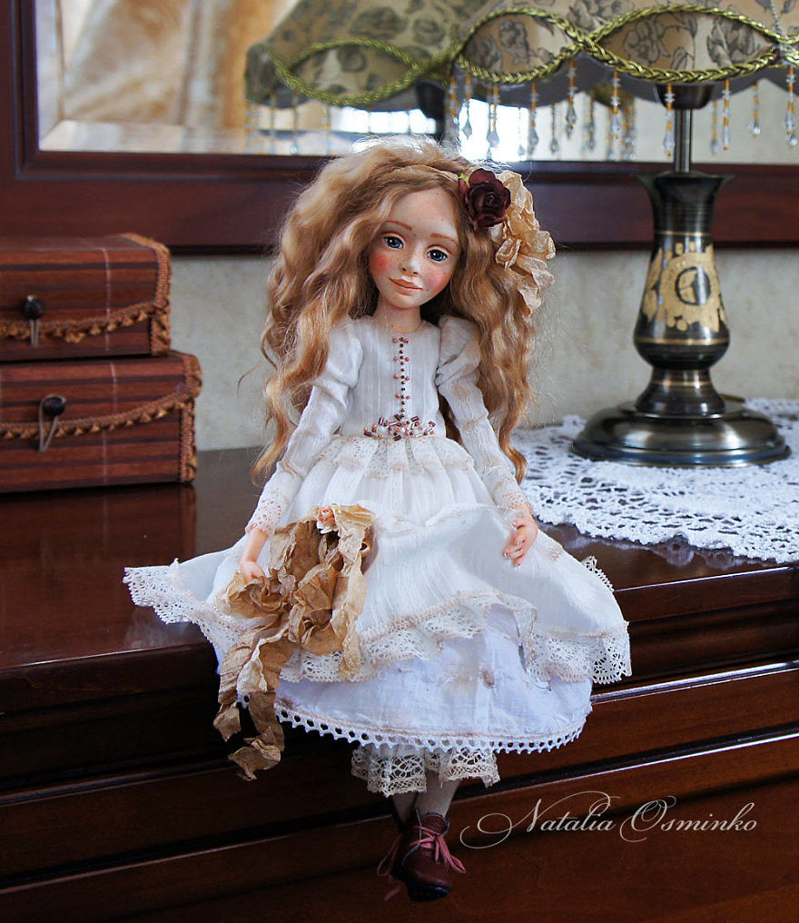 I Create One-Of-A-Kind Art Dolls Entirely From Scratch