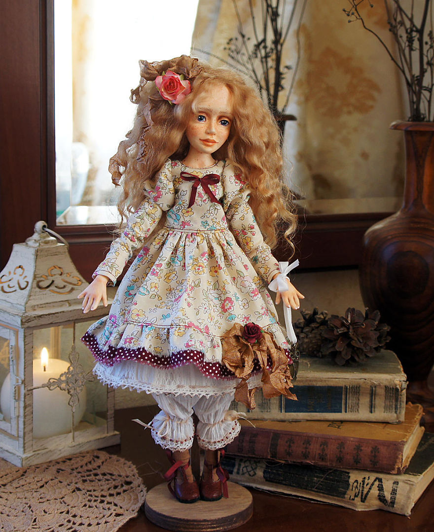 I Create One-Of-A-Kind Art Dolls Entirely From Scratch