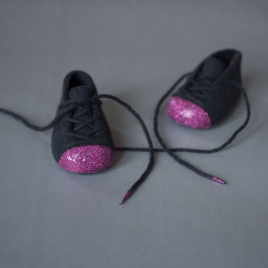 I Create Glittery Indoor Footwear From Wool And Call It My Job I Create Glittery Indoor Footwear From Wool And Call It My Job
