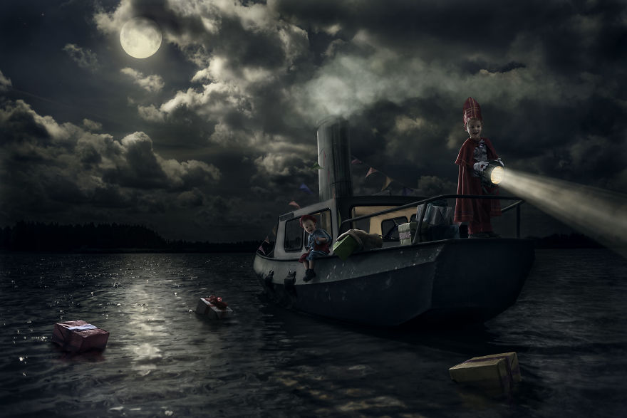 My Sons In The Leading Role Of “Saint Nicholas” And “Black Pete” My Sons In The Leading Role Of “Saint Nicholas” And “Black Pete”