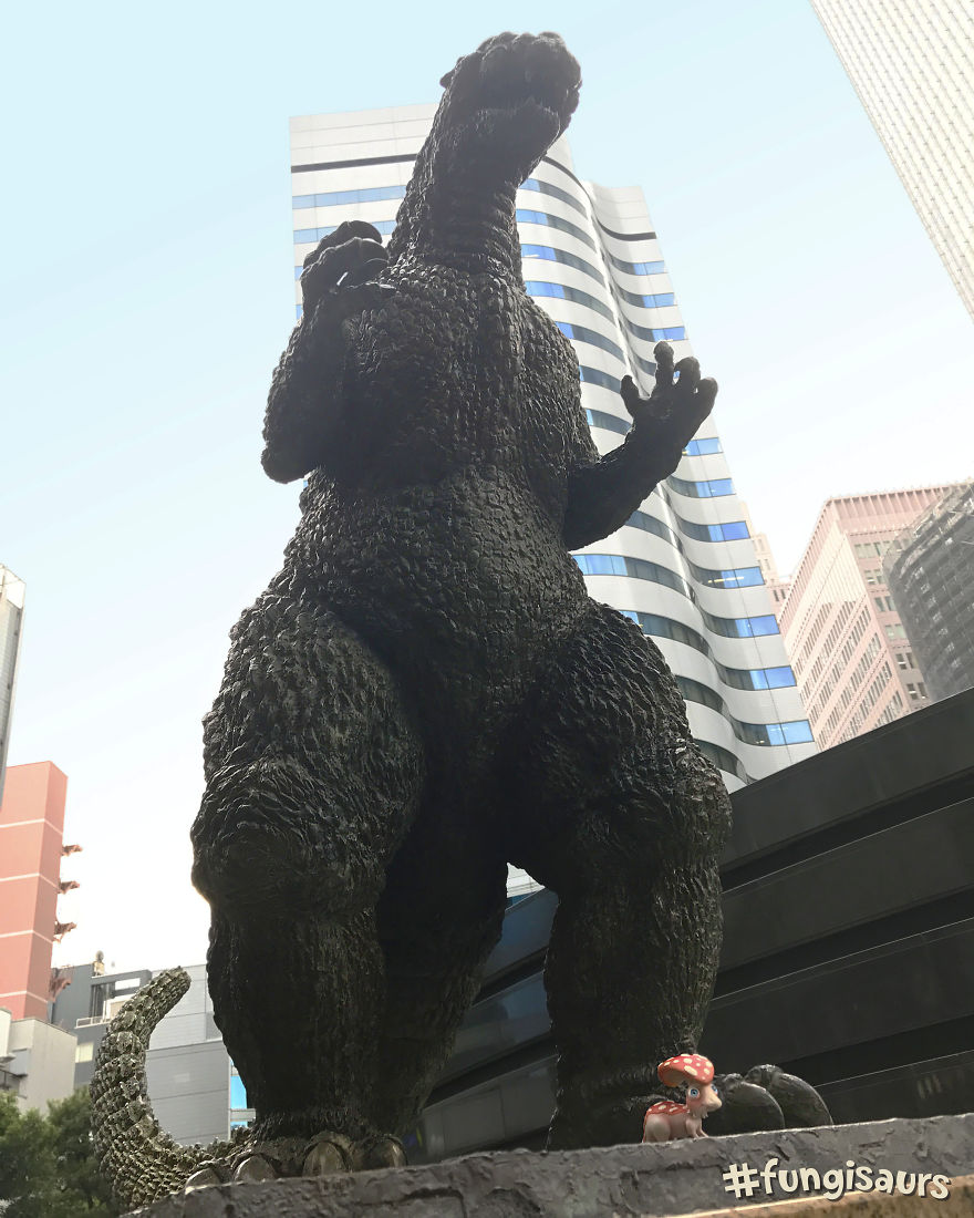 These Dinosaur-Mushroom Toys Have Traveled More Than Most People These Dinosaur-Mushroom Toys Have Traveled More Than Most People