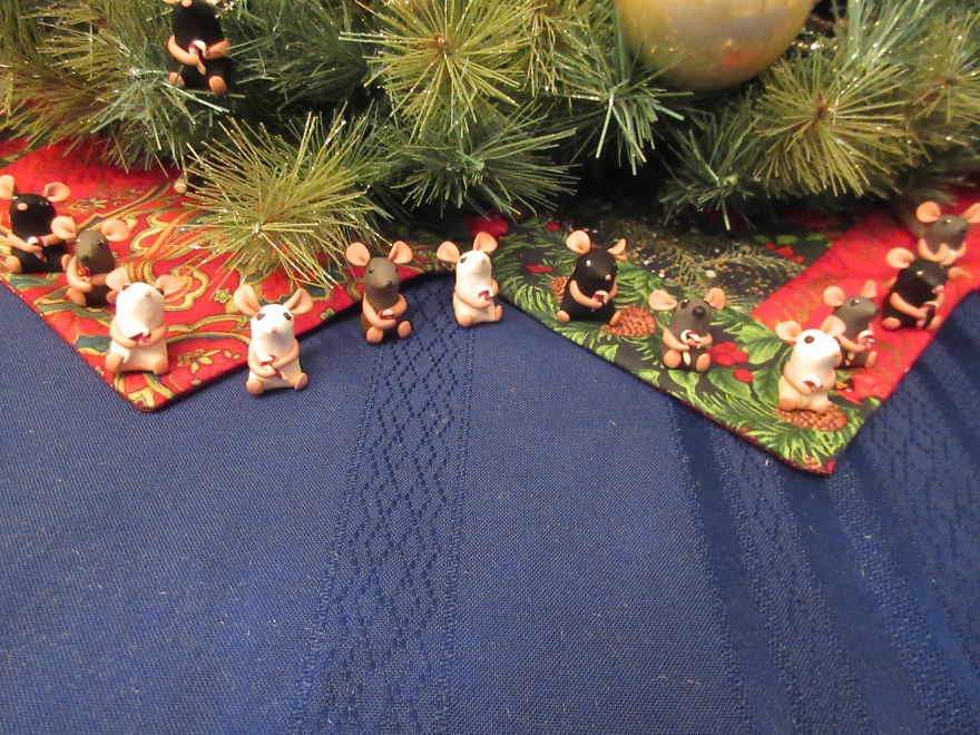 I Made An Army Of Adorable Clay Mice