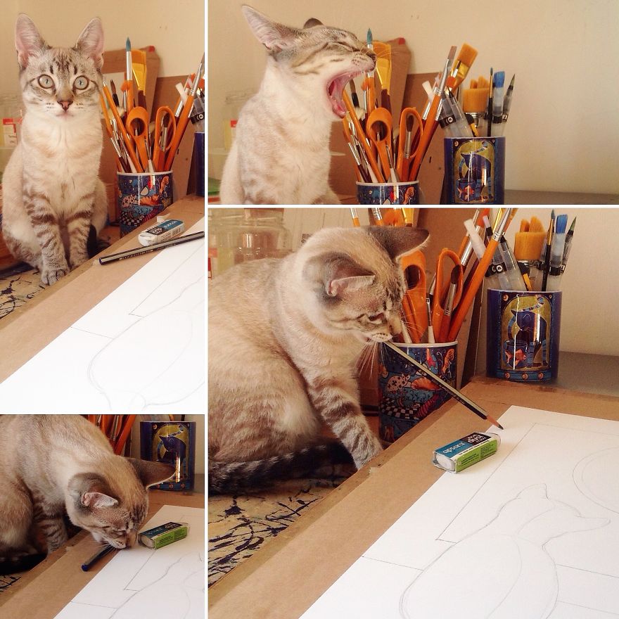 My Cat Helped Me To Create A New Calendar My Cat Helped Me To Create A New Calendar