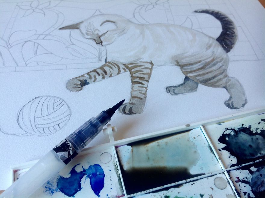 My Cat Helped Me To Create A New Calendar My Cat Helped Me To Create A New Calendar