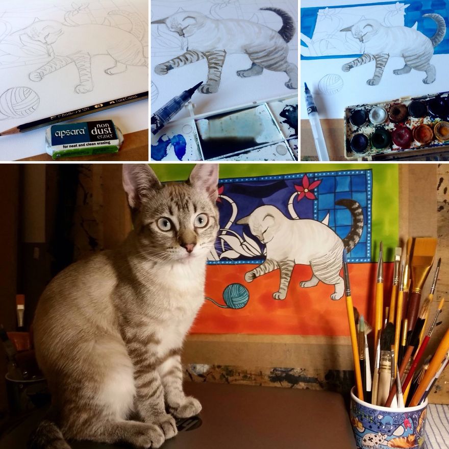 My Cat Helped Me To Create A New Calendar My Cat Helped Me To Create A New Calendar