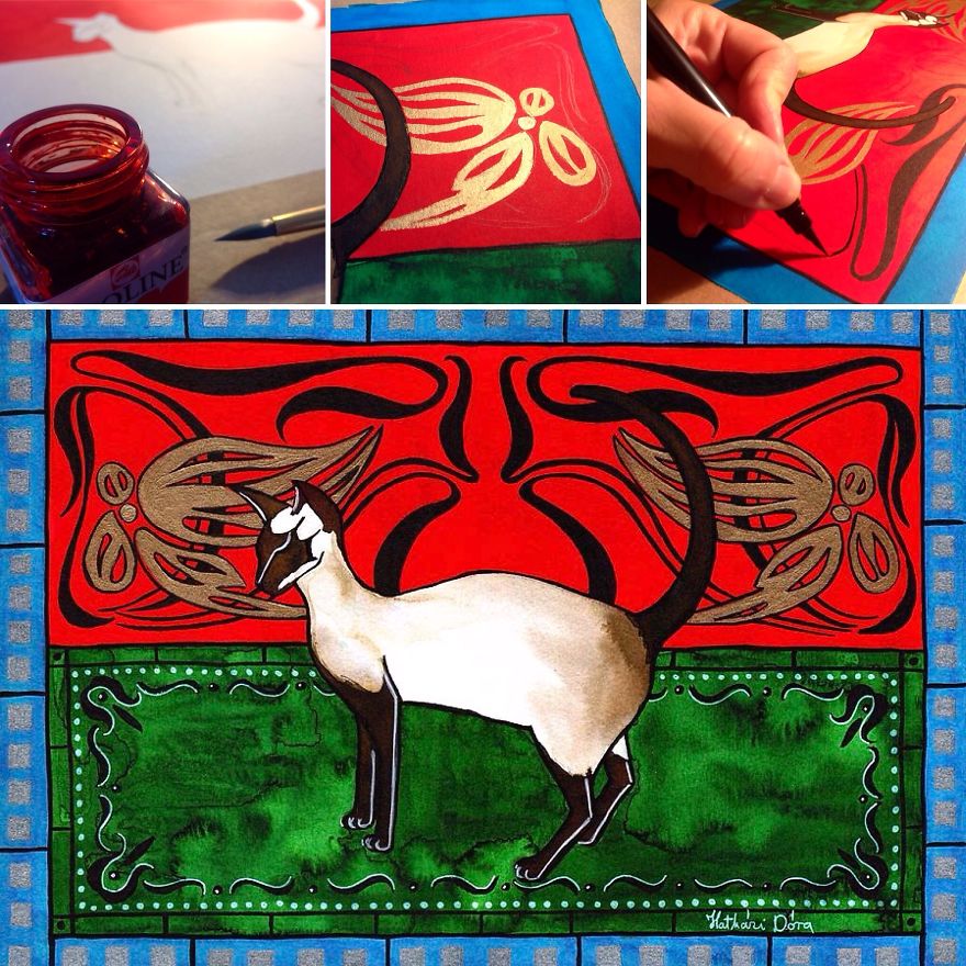 My Cat Helped Me To Create A New Calendar