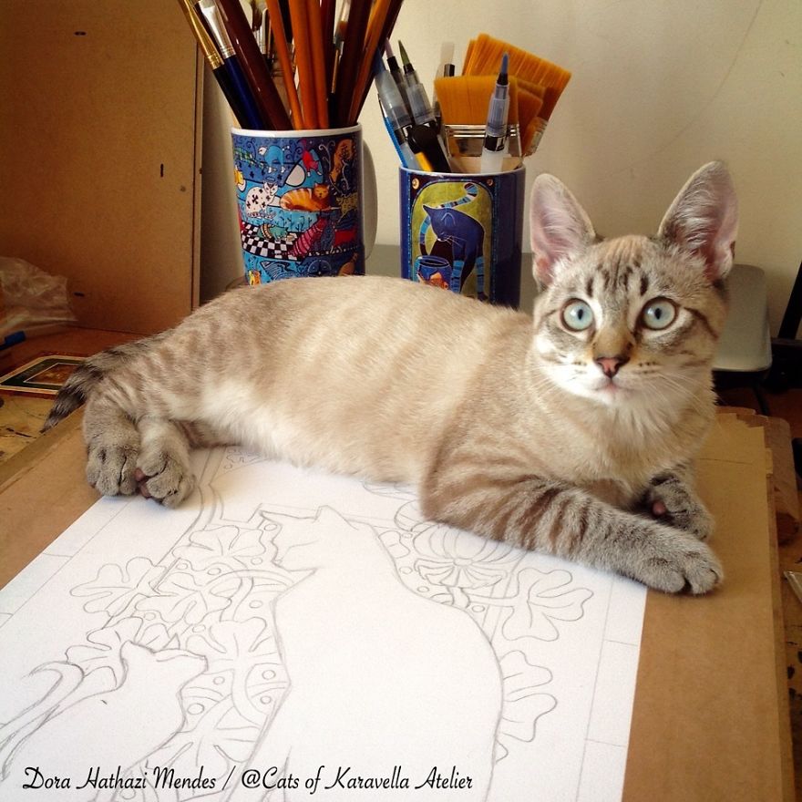 My Cat Helped Me To Create A New Calendar My Cat Helped Me To Create A New Calendar
