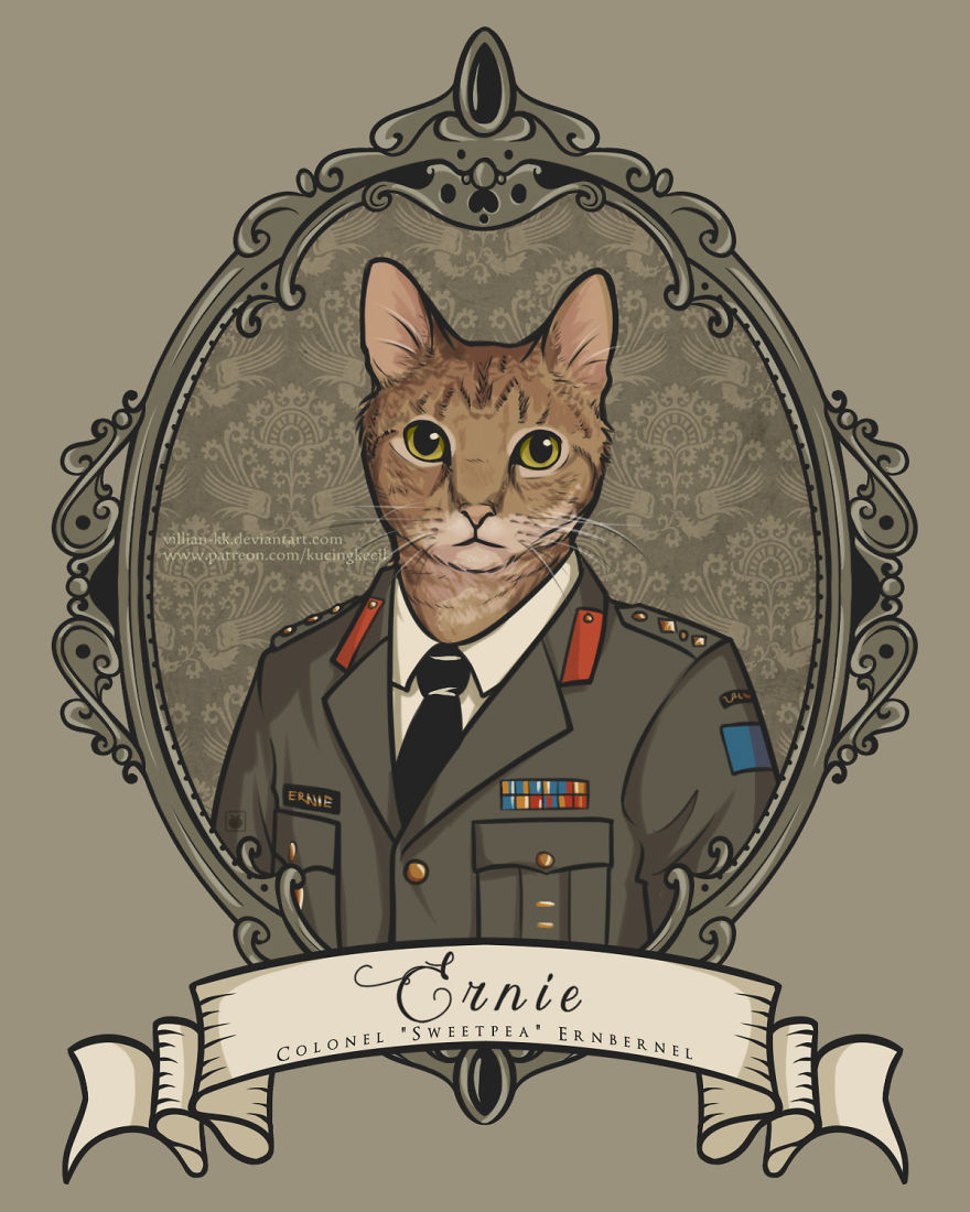 This Artist Turn A Pet Photo Into An Awesome Vintage Portraits This Artist Turn A Pet Photo Into An Awesome Vintage Portraits