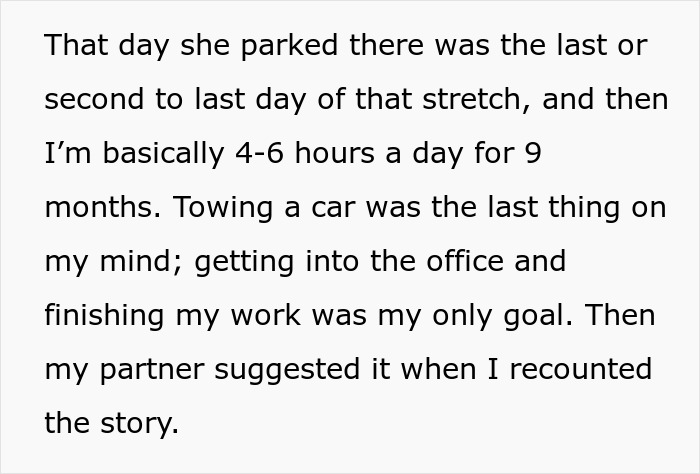 Greedy Daycare Manager Has Guy’s Car Towed, Regrets It After He Creates Chaos In Her Parking Lot Greedy Daycare Manager Has Guy’s Car Towed, Regrets It After He Creates Chaos In Her Parking Lot