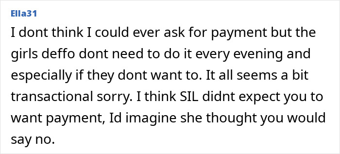 Pregnant SIL Pays Nieces To Help Out, Mom Stops Sending Them Over After The Money Stops Coming