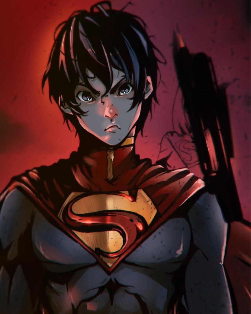 Turkish Artist Turns American Characters Into Manga