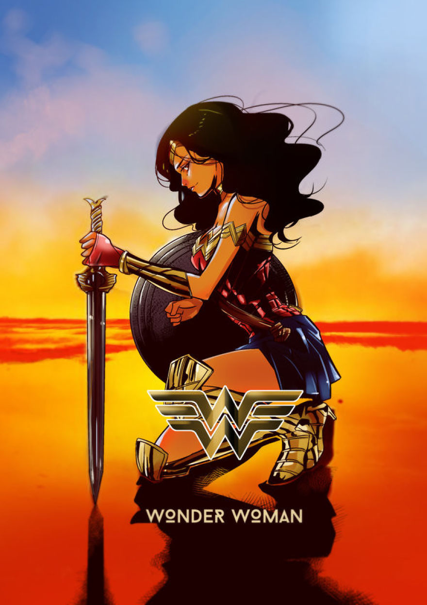 Turkish Artist Turns American Characters Into Manga