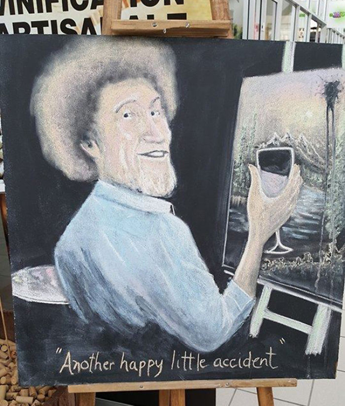 The Microbrewery Next To Where I Work Always Has The Best Chalk-Drawing Ads The Microbrewery Next To Where I Work Always Has The Best Chalk-Drawing Ads