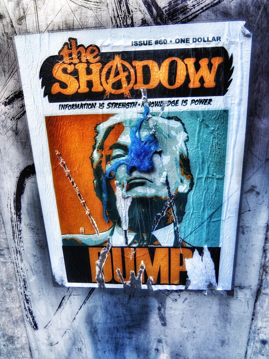 For 54 Weeks, I’ve Covered ‘Resistance’ Street Art Against Trump And I See No Sign Of Stopping Until He’s Gone For 54 Weeks, I’ve Covered ‘Resistance’ Street Art Against Trump And I See No Sign Of Stopping Until He’s Gone