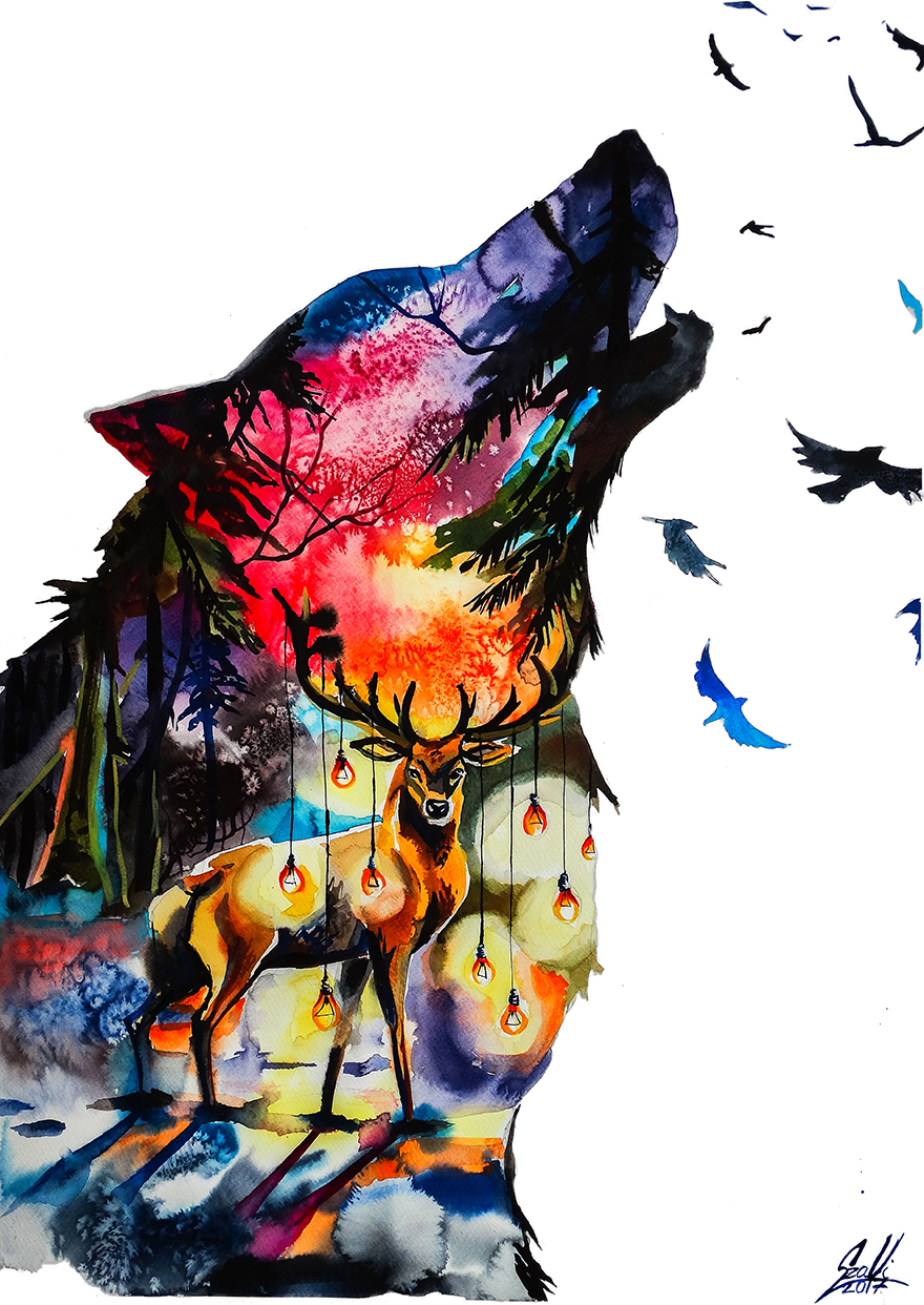 My Watercolor Paintings Inspired By The Beauty Of Nature