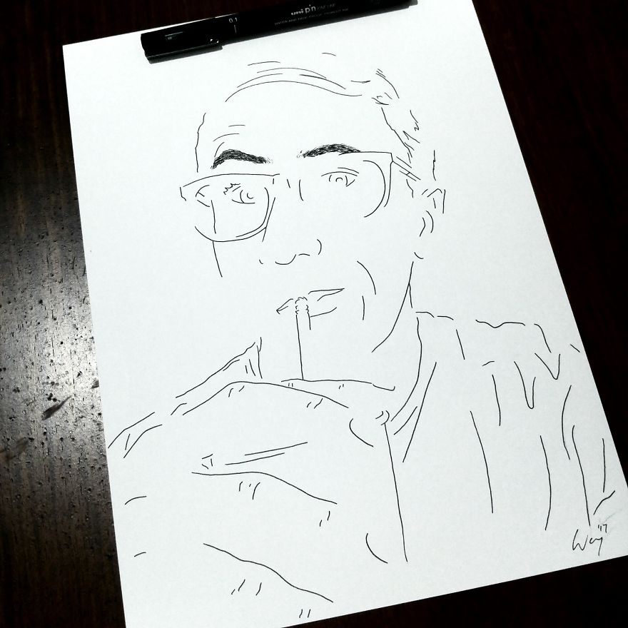 I Create Minimalist Illustrations Of Me & My Friends I Create Minimalist Illustrations Of Me & My Friends