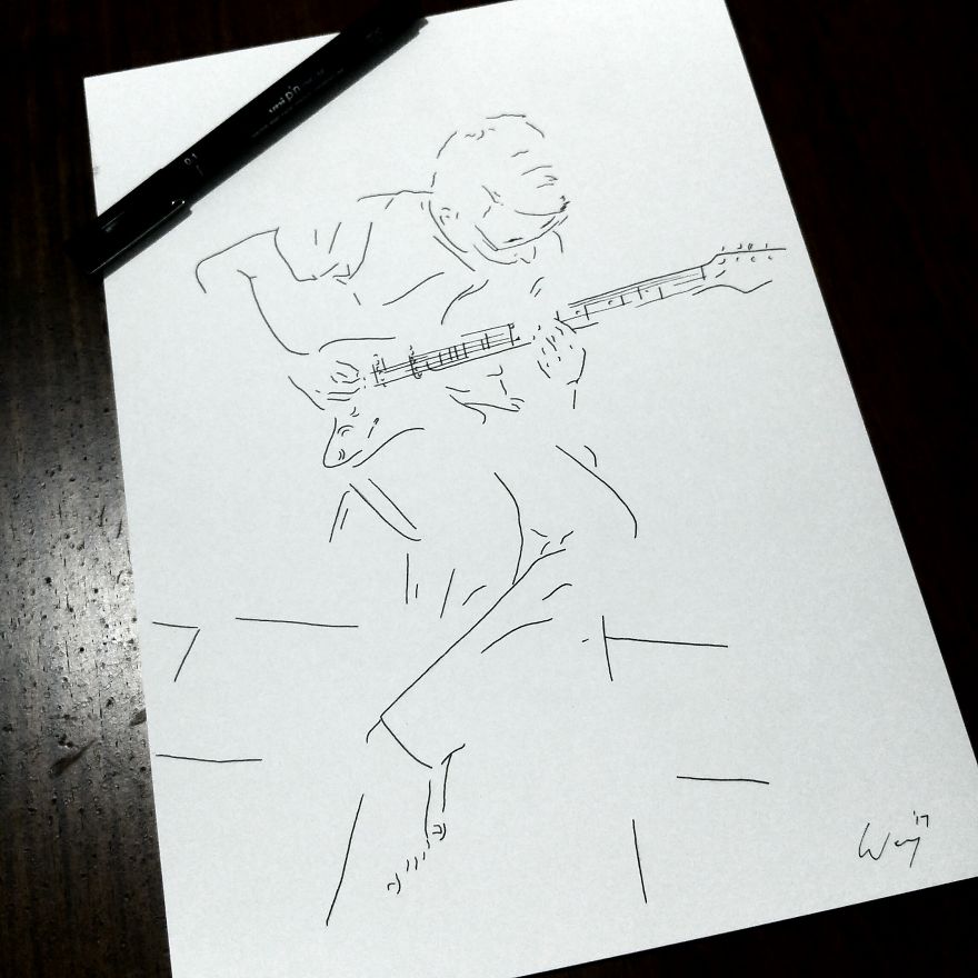 I Create Minimalist Illustrations Of Me & My Friends I Create Minimalist Illustrations Of Me & My Friends