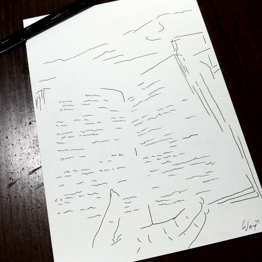 I Create Minimalist Illustrations Of Me & My Friends I Create Minimalist Illustrations Of Me & My Friends