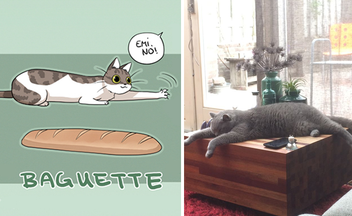 Artist Proves Cats Are More Bread Than You&#8217;d Think