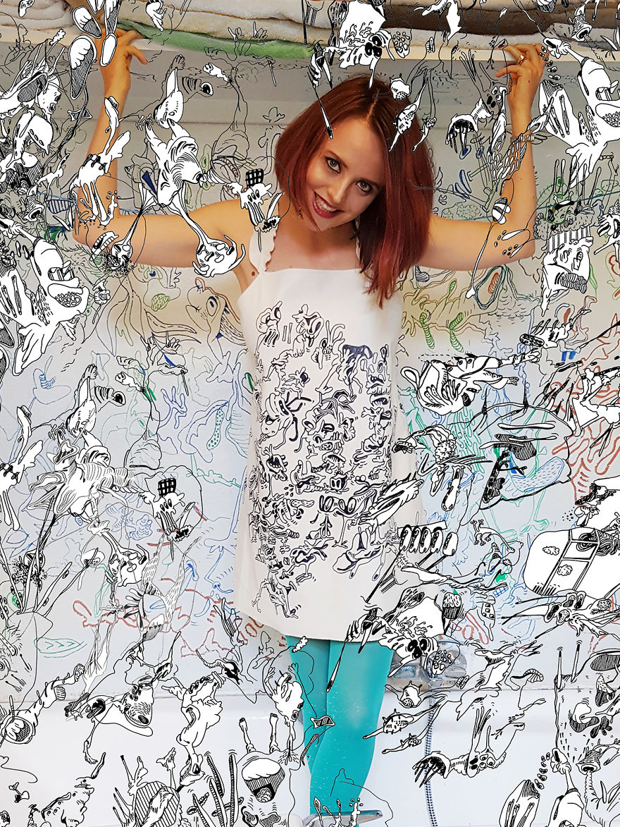 After Drawing On All The Walls Of My House, I Am Now Doodling On All My Clothes And Shoes After Drawing On All The Walls Of My House, I Am Now Doodling On All My Clothes And Shoes