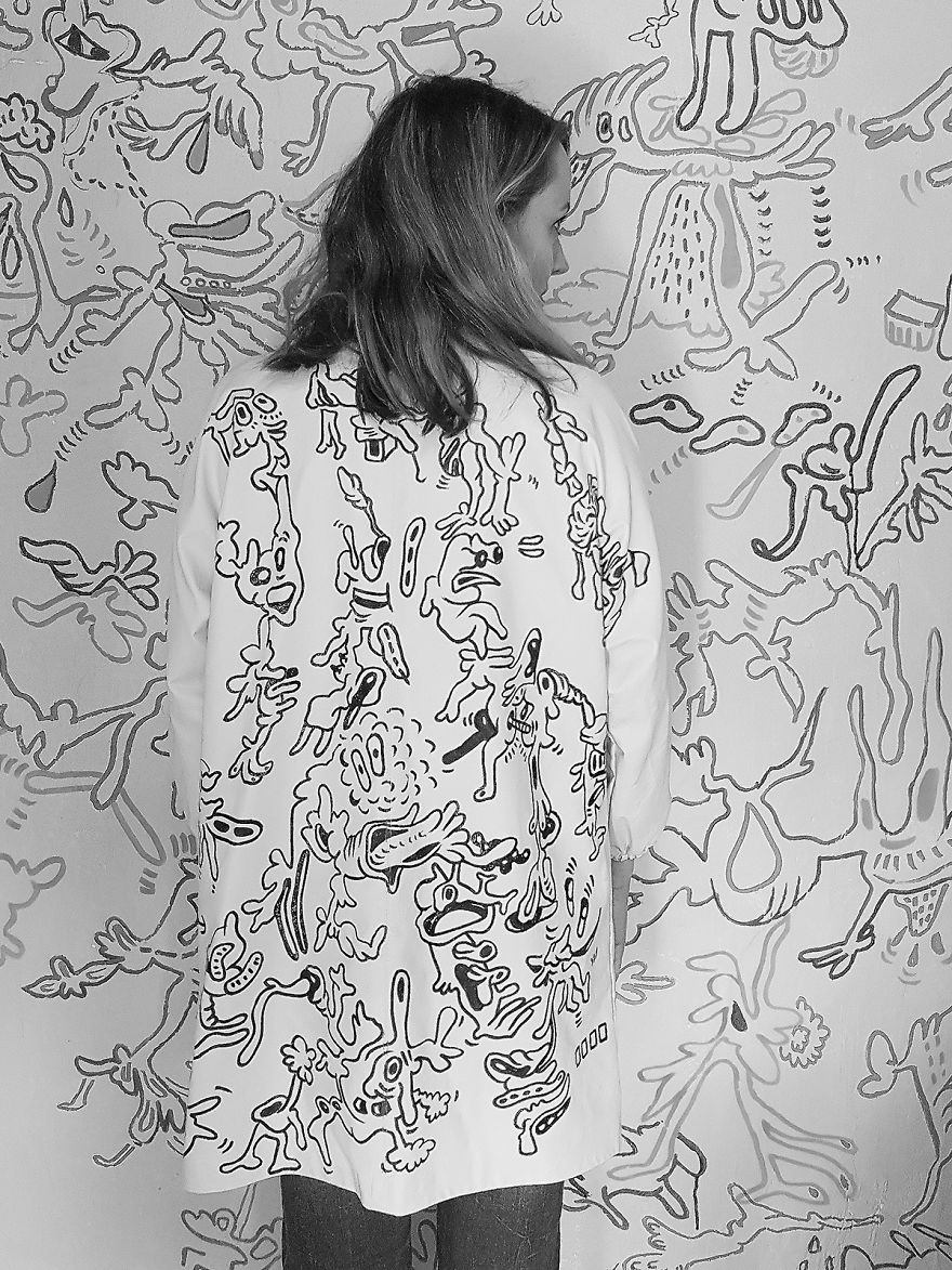 After Drawing On All The Walls Of My House, I Am Now Doodling On All My Clothes And Shoes After Drawing On All The Walls Of My House, I Am Now Doodling On All My Clothes And Shoes