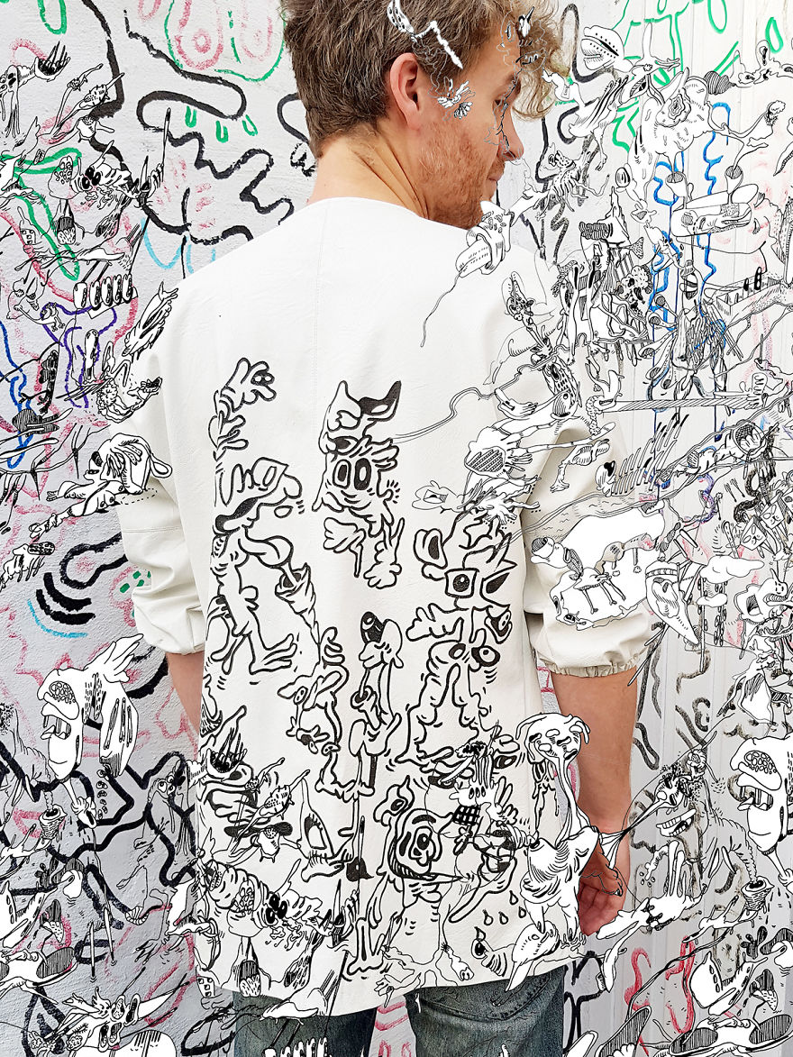 After Drawing On All The Walls Of My House, I Am Now Doodling On All My Clothes And Shoes After Drawing On All The Walls Of My House, I Am Now Doodling On All My Clothes And Shoes