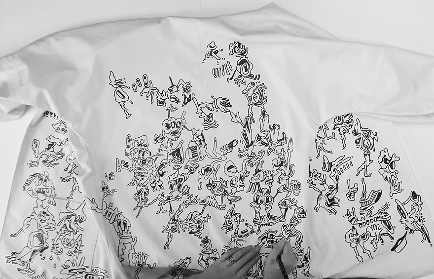 After Drawing On All The Walls Of My House, I Am Now Doodling On All My Clothes And Shoes After Drawing On All The Walls Of My House, I Am Now Doodling On All My Clothes And Shoes