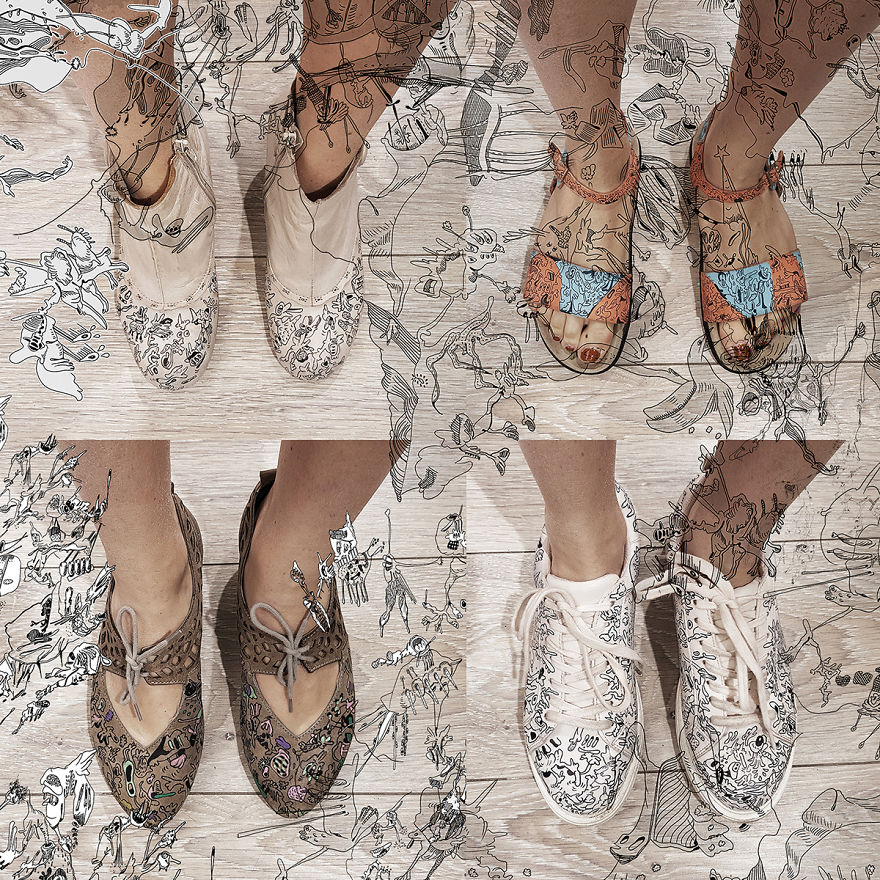 After Drawing On All The Walls Of My House, I Am Now Doodling On All My Clothes And Shoes After Drawing On All The Walls Of My House, I Am Now Doodling On All My Clothes And Shoes