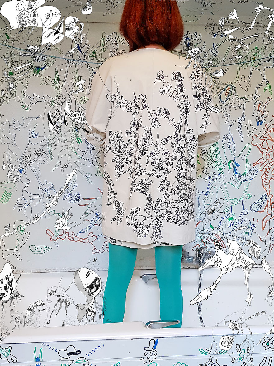 After Drawing On All The Walls Of My House, I Am Now Doodling On All My Clothes And Shoes After Drawing On All The Walls Of My House, I Am Now Doodling On All My Clothes And Shoes