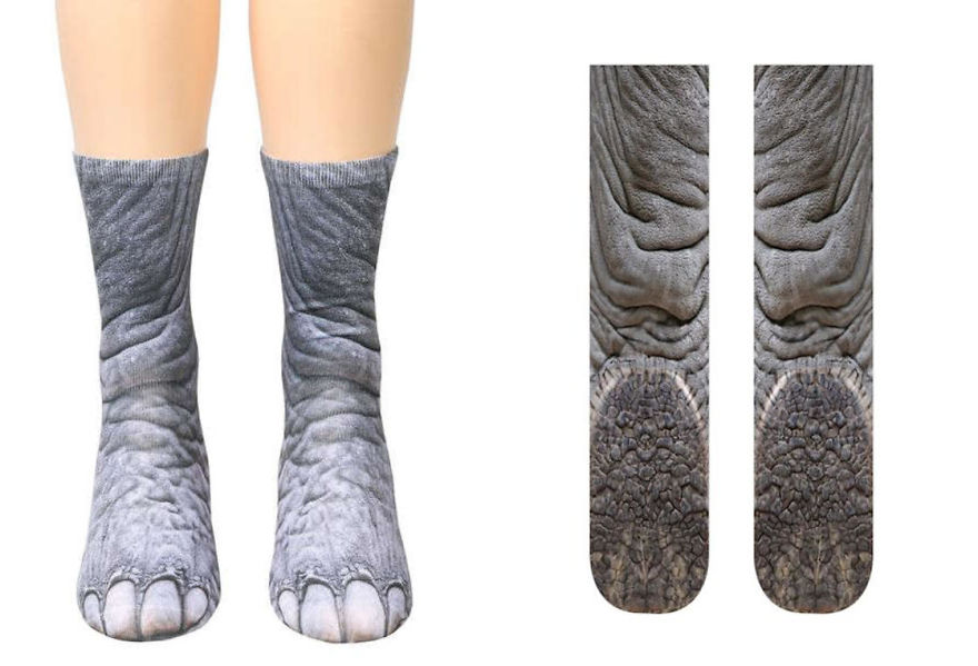 These Hyper-Realistic Socks Will Turn Your Feet Into Beautiful Animal Paws